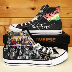 Pink Floyd High Top Shoes