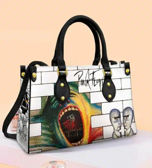 Pink Floyd Leather Handbag 1 Pink Floyd Leather Handbag