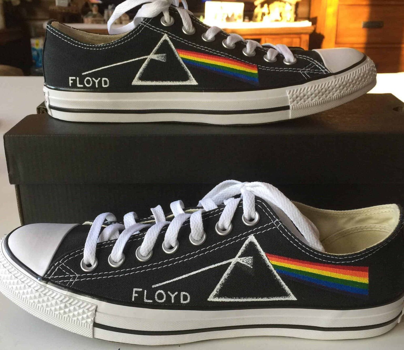 Pink Floyd Low Top Shoes 1 Pink Floyd Low Top Shoes