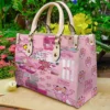 Pink Panther Lover Leather Handbag