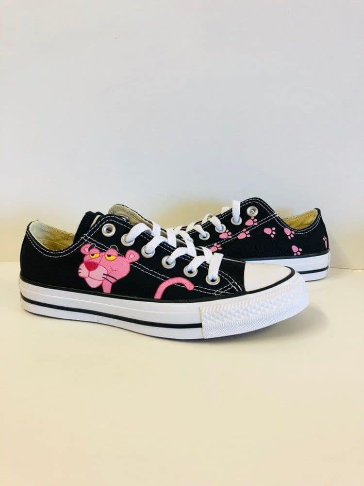 Pink Panther Low Top Shoes 1 Pink Panther Low Top Shoes