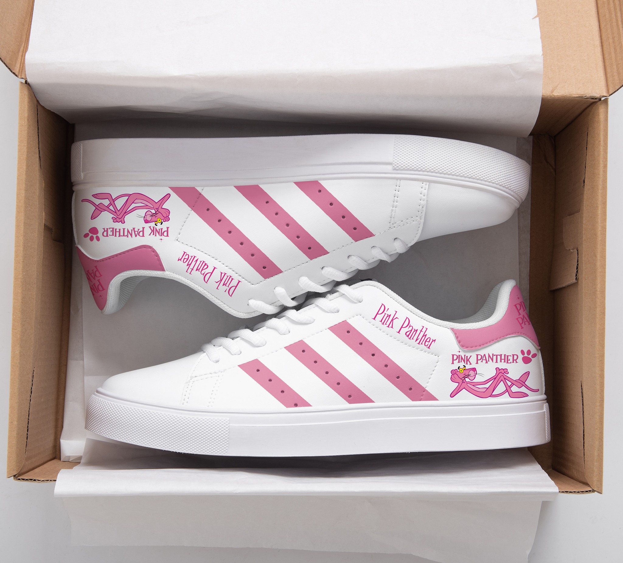 Pink Panther Stan Smith Shoes 1 Pink Panther Stan Smith Shoes