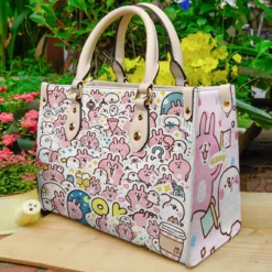 Piske & Usagi Leather Handbag