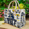 Pittsburgh Panthers Leather Handbag