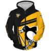 Pittsburgh Penguins 3 Hoodie Zip Hoodie 3D