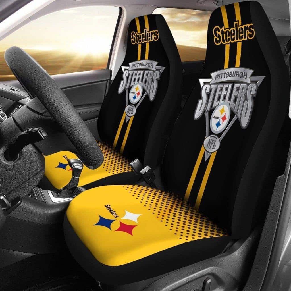 Pittsburgh Steelers 1G Seat Covers 1 Pittsburgh Steelers 1G Seat Covers