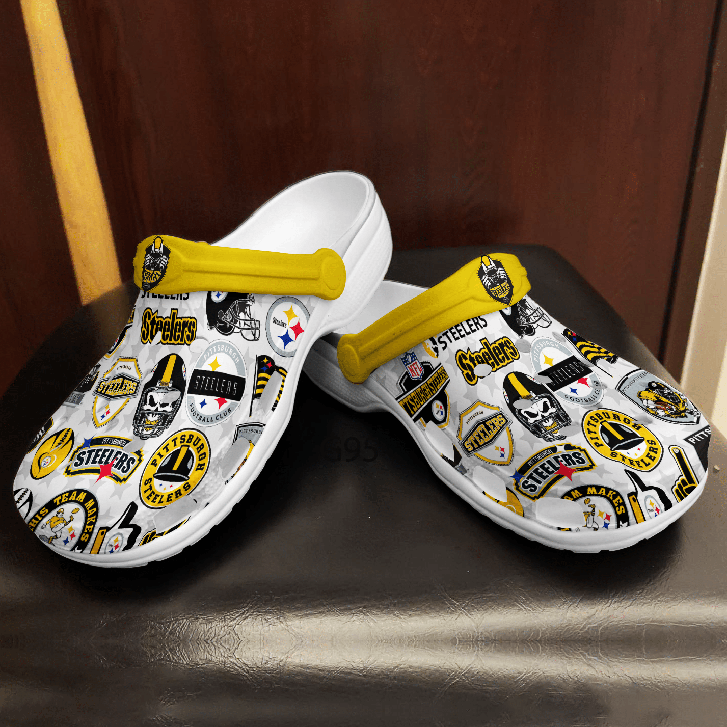 Pittsburgh Steelers 1GG Soft Clogs 1 Pittsburgh Steelers 1GG Soft Clogs