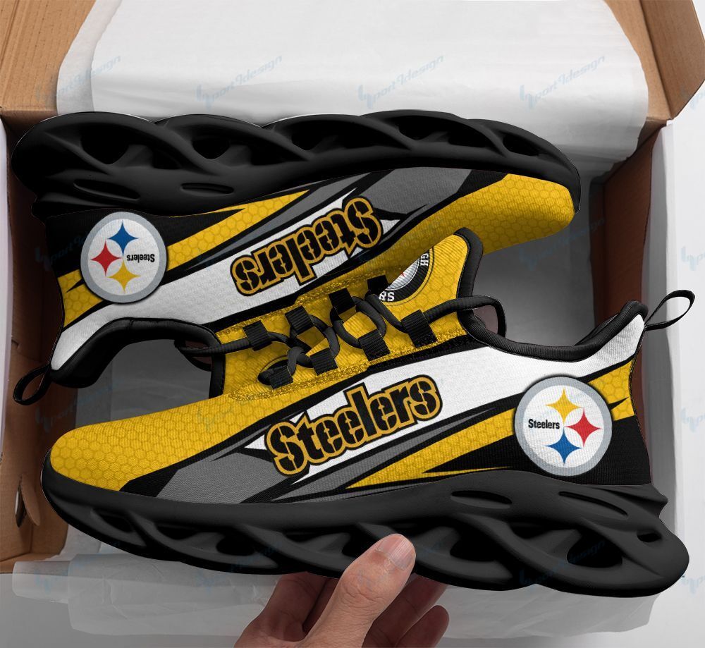 Pittsburgh Steelers A3 Max Soul Shoes 1 Pittsburgh Steelers A3 Max Soul Shoes