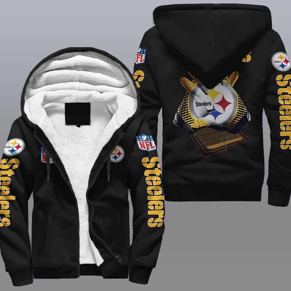 Pittsburgh Steelers Fleece Jacket 1 Pittsburgh Steelers Fleece Jacket
