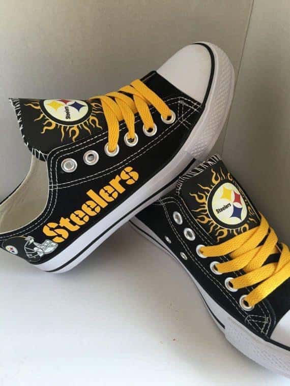 Pittsburgh Steelers I10 Low Top Shoes 1 Pittsburgh Steelers I10 Low Top Shoes