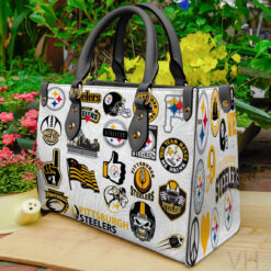 Pittsburgh Steelers Leather Handbag