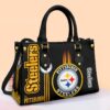 Pittsburgh Steelers Leather Handbag