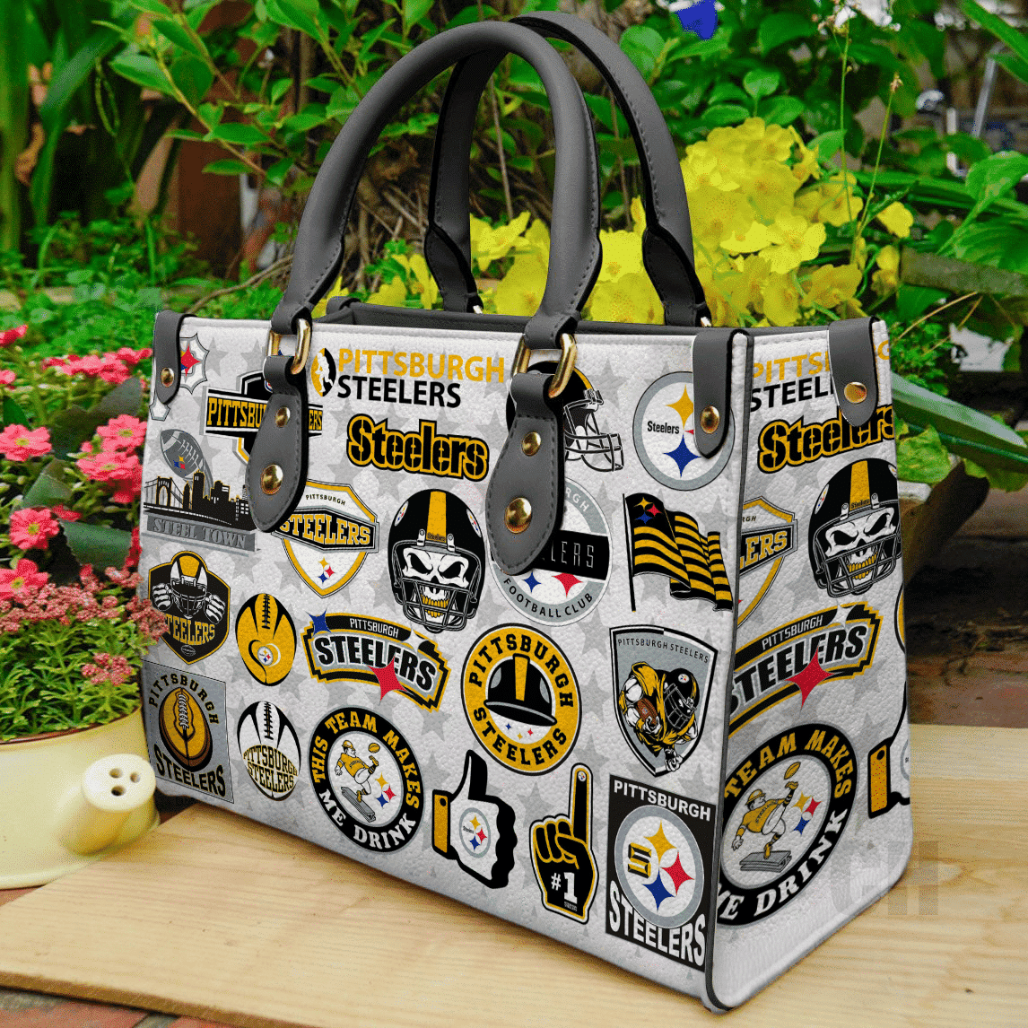 Pittsburgh Steelers Lover Leather Handbag 1 Pittsburgh Steelers Lover Leather Handbag