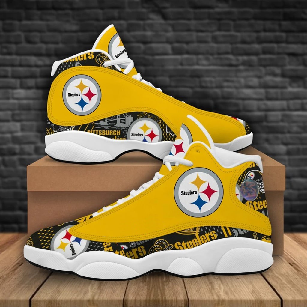 Pittsburgh Steelers NFL Jordan 13 1 Pittsburgh Steelers NFL Jordan 13