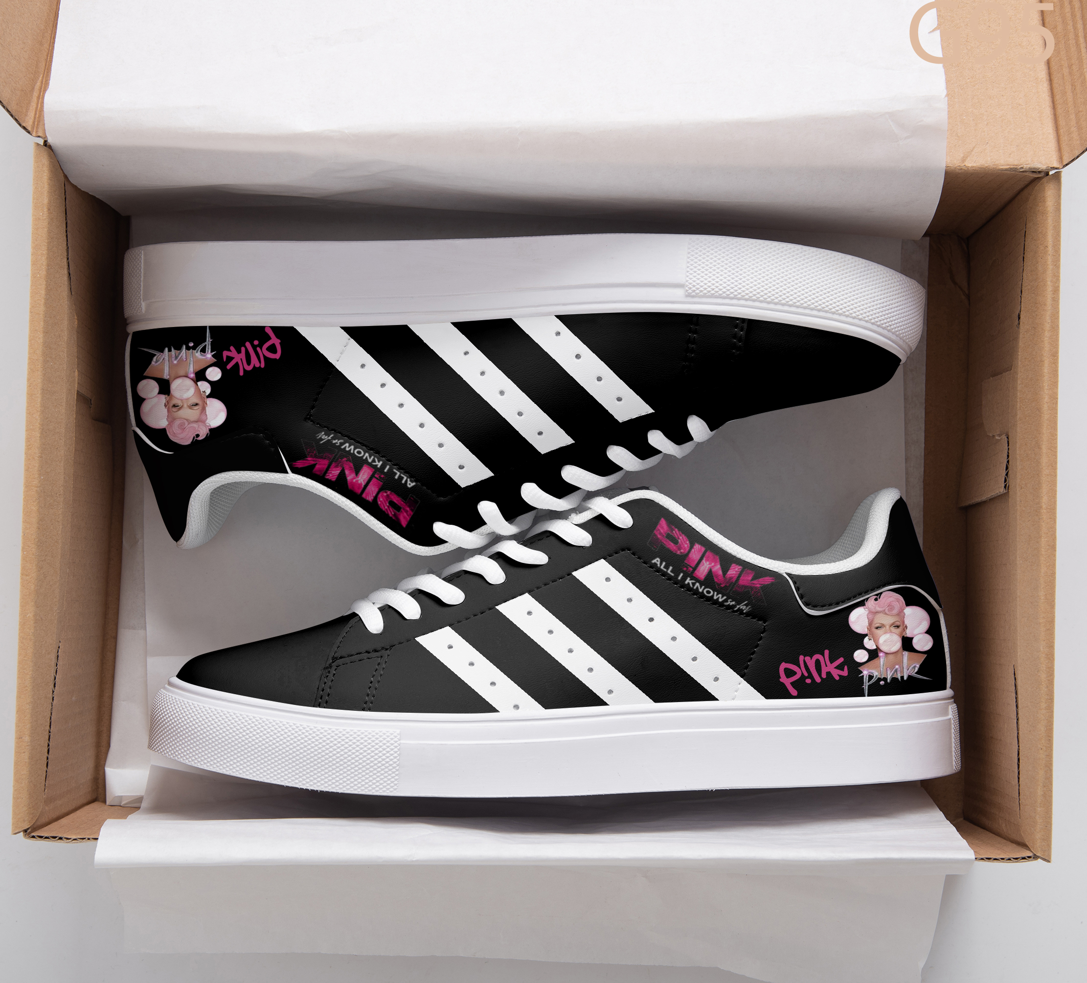 P!nk A1 Stan Smith Shoes 1 P!nk A1 Stan Smith Shoes