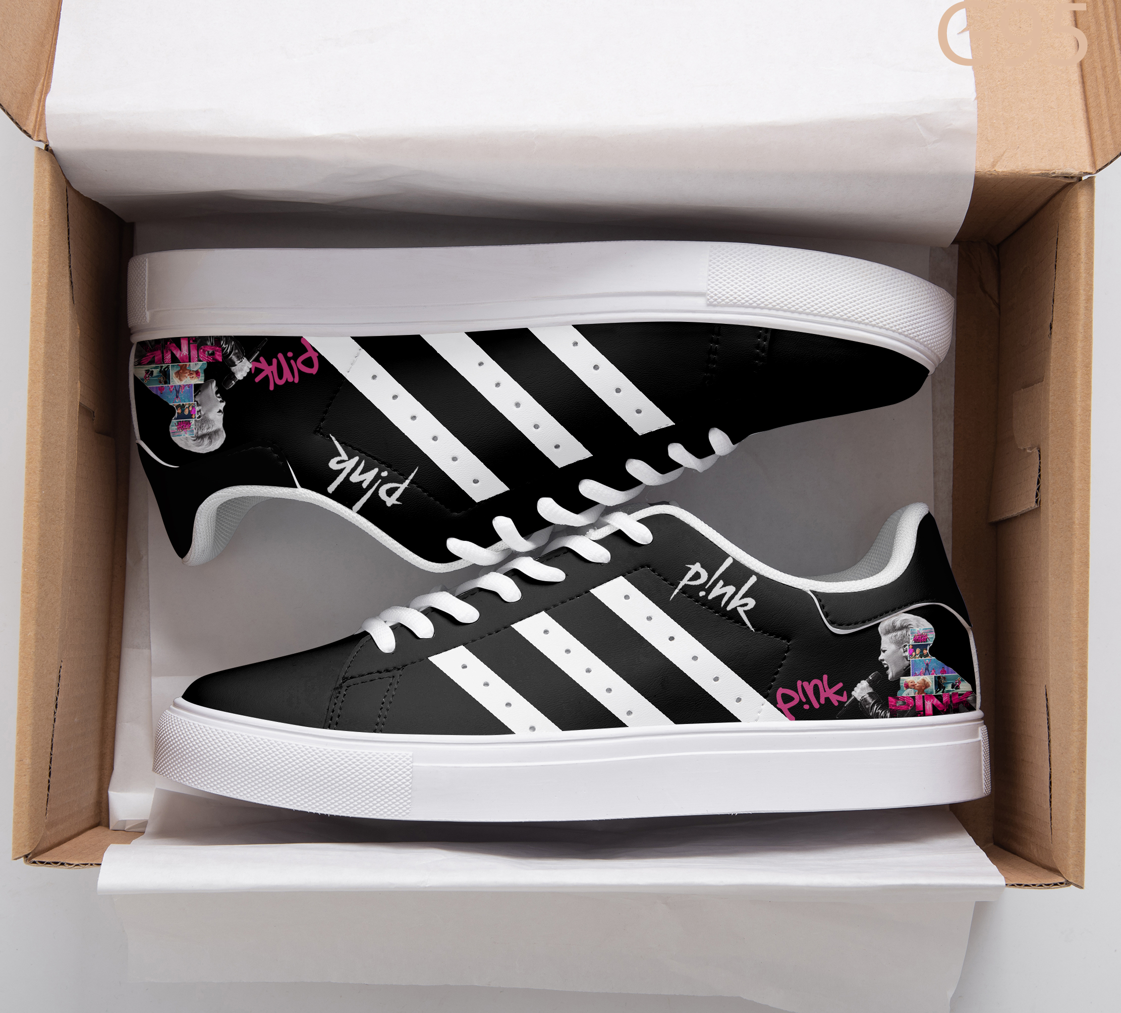 P!nk A1 Stan Smith Shoes 1 P!nk A1 Stan Smith Shoes