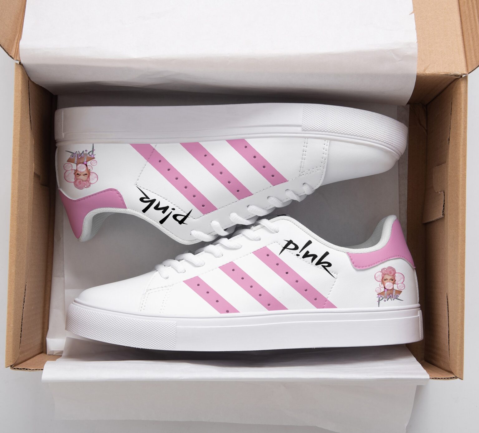 P!nk Stan Smith Shoes 1 P!nk Stan Smith Shoes