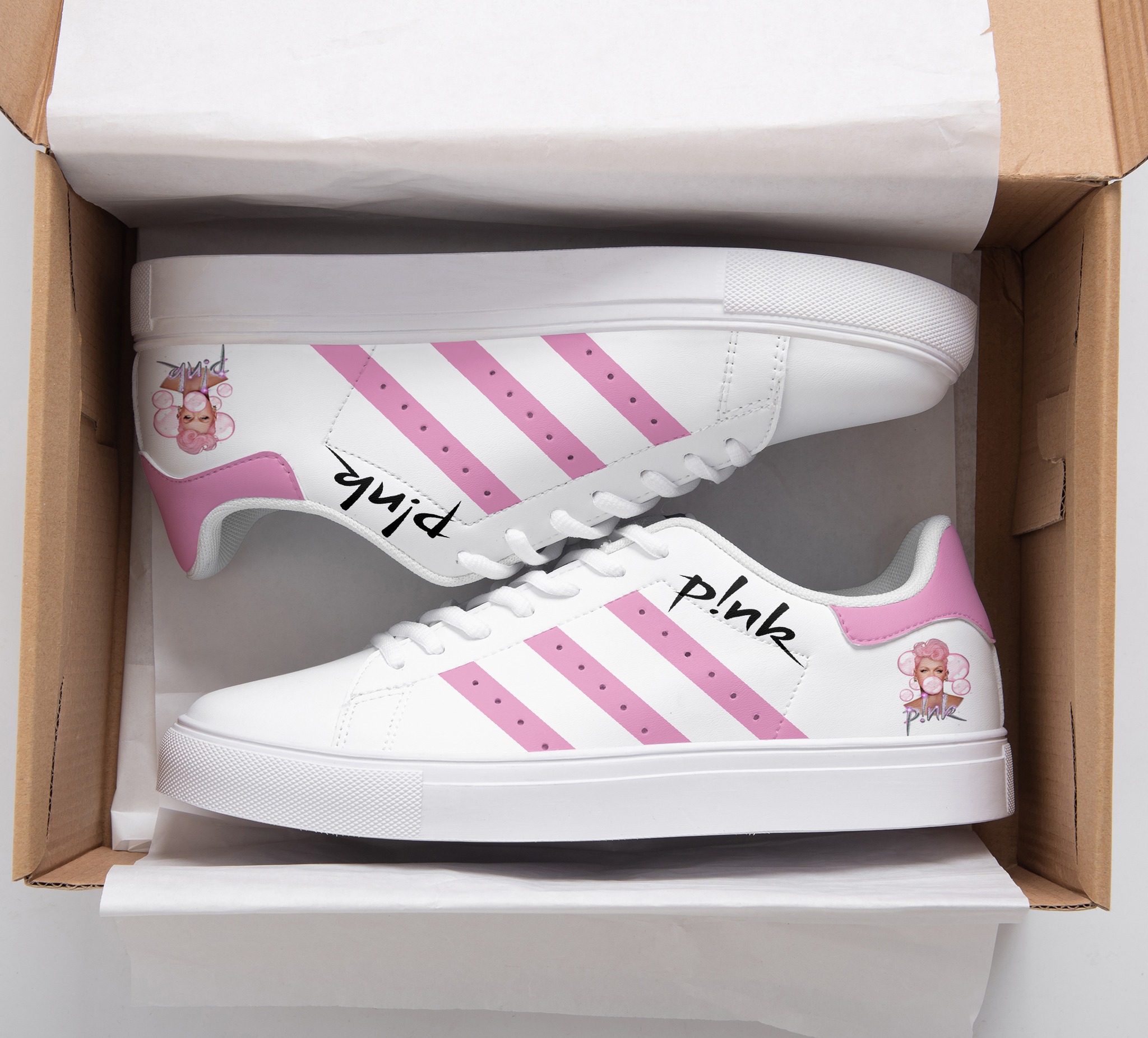 P!nk Stan Smith Shoes 1 P!nk Stan Smith Shoes