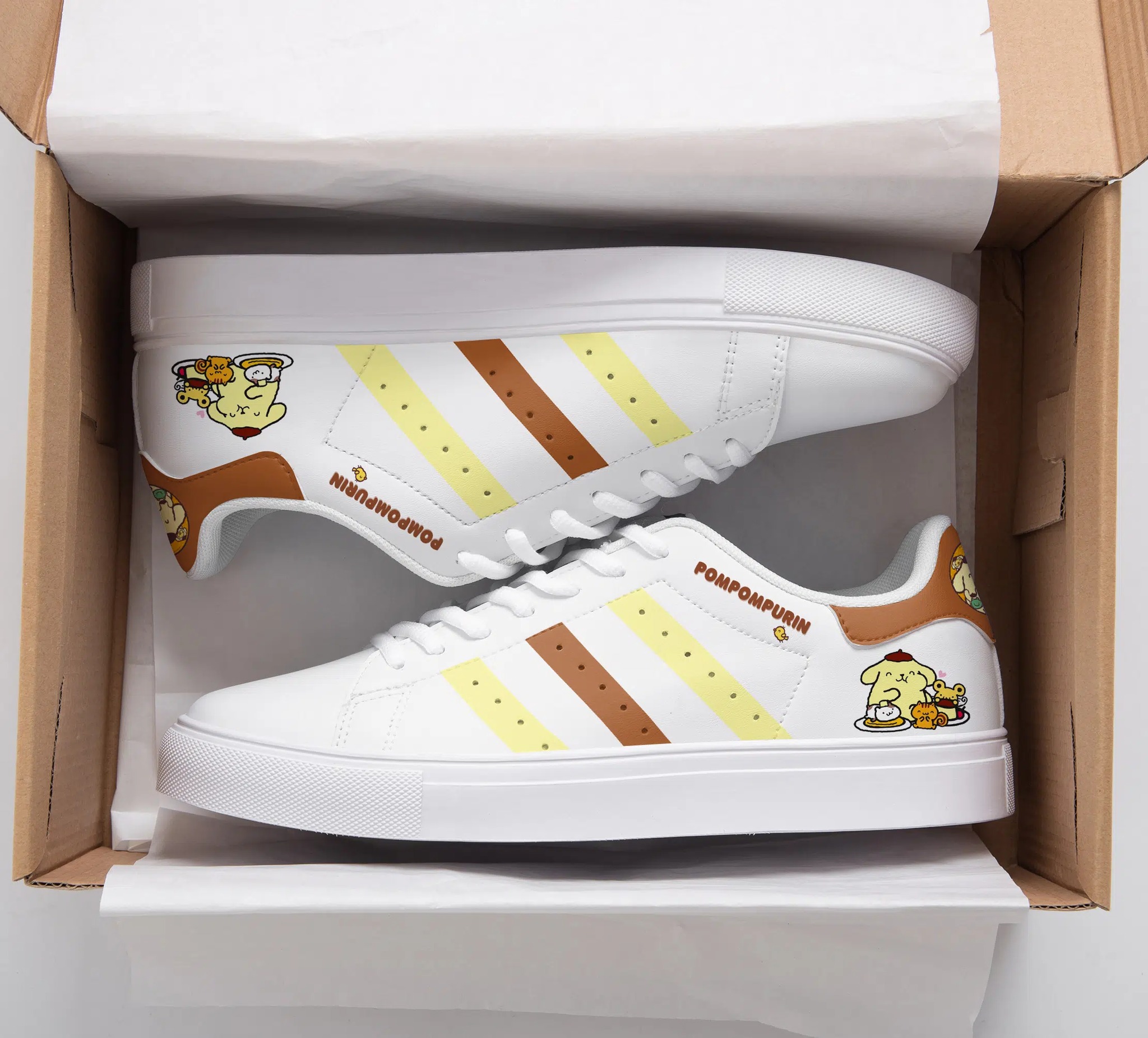 Pompompurin Stan Smith Shoes 1 Pompompurin Stan Smith Shoes