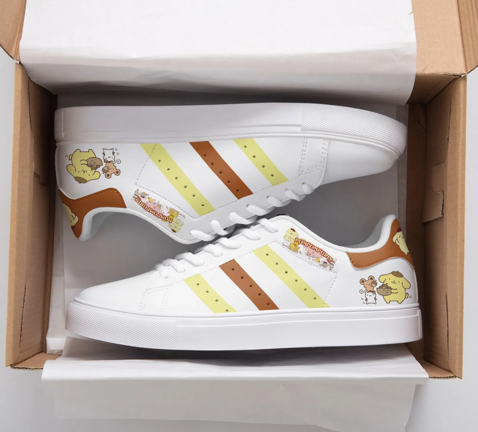 Pompompurin Stan Smith Shoes 1 Pompompurin Stan Smith Shoes
