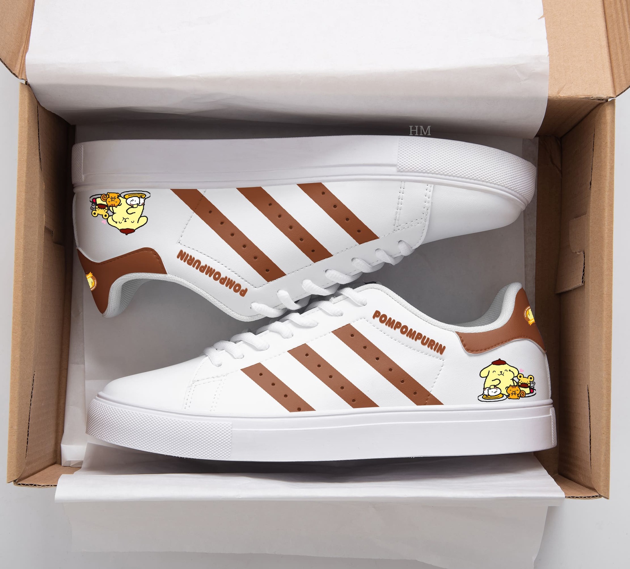Pompompurin Stan Smith Shoes 1 Pompompurin Stan Smith Shoes