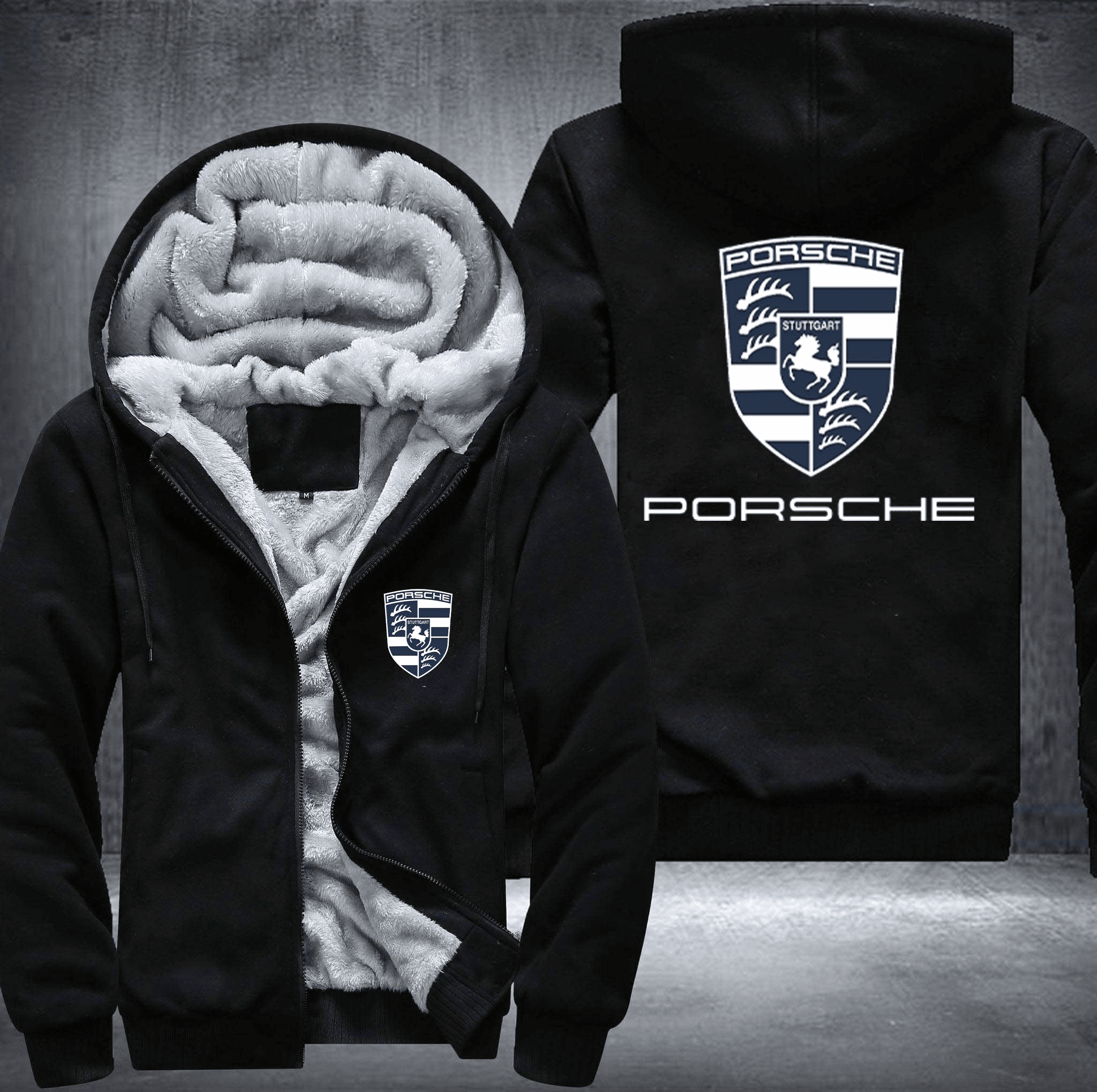 Porsche 911 Fleece Jacket 1 Porsche 911 Fleece Jacket