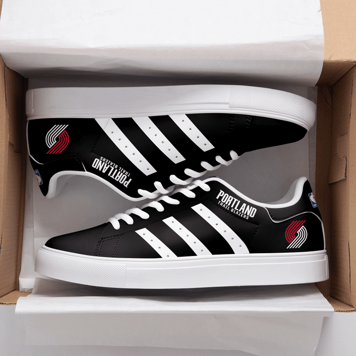 Portland Trail Blazers Stan Smith Shoes 1 Portland Trail Blazers Stan Smith Shoes