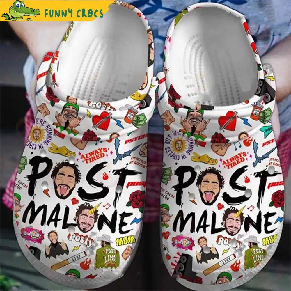 Post Malone Lover Soft Clogs 1 Post Malone Lover Soft Clogs