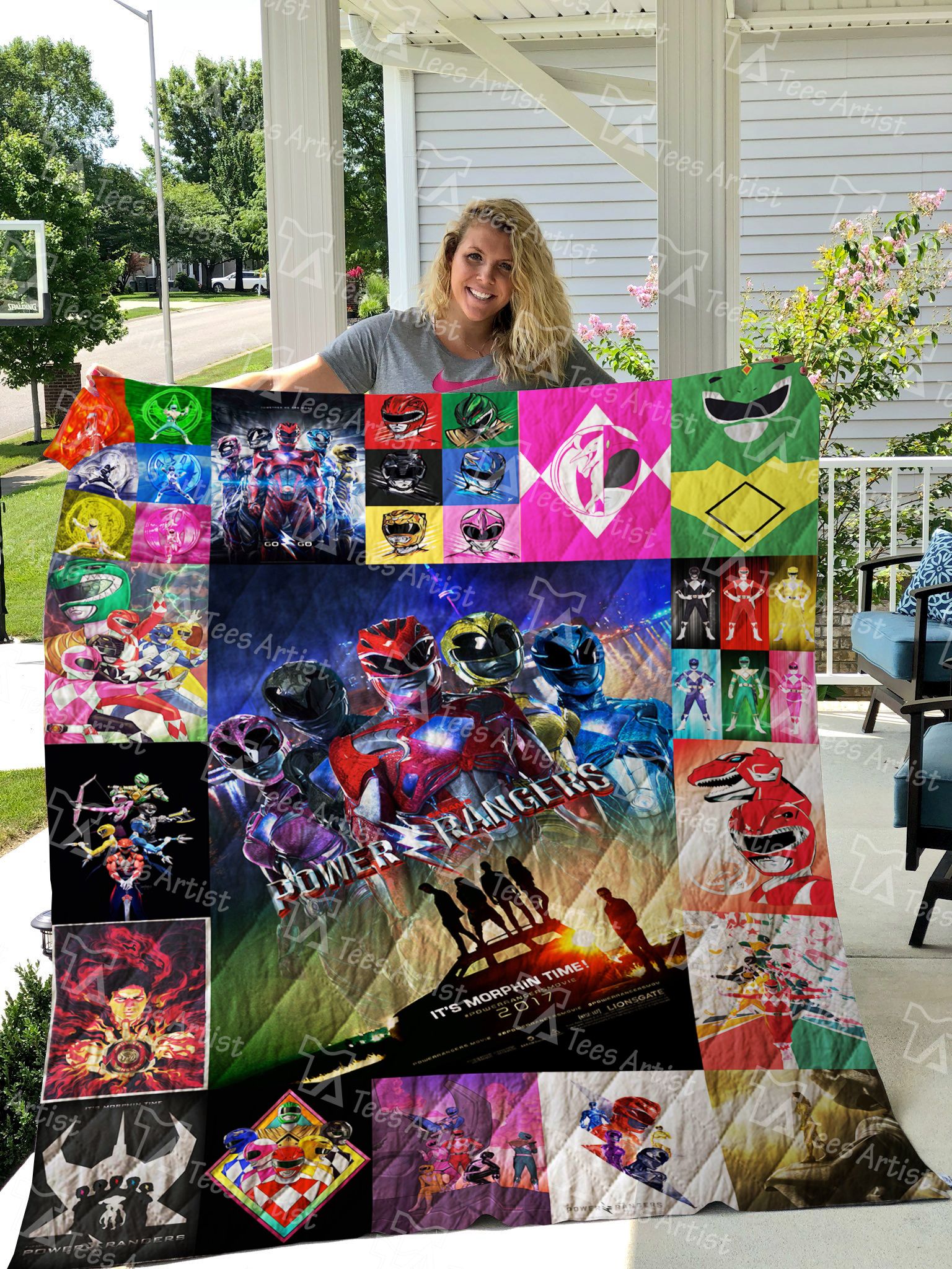 Power Rangers Blanket 1 Power Rangers Blanket