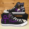 Prince Purple High Top Shoes