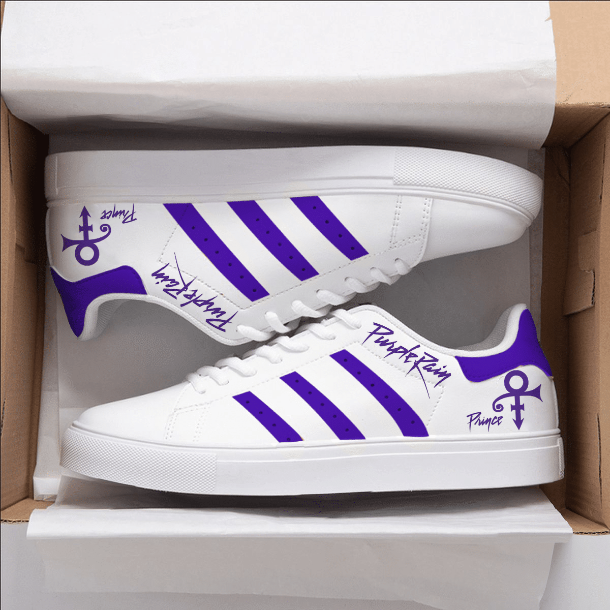 Prince Purple Stan Smith Shoes 1 Prince Purple Stan Smith Shoes