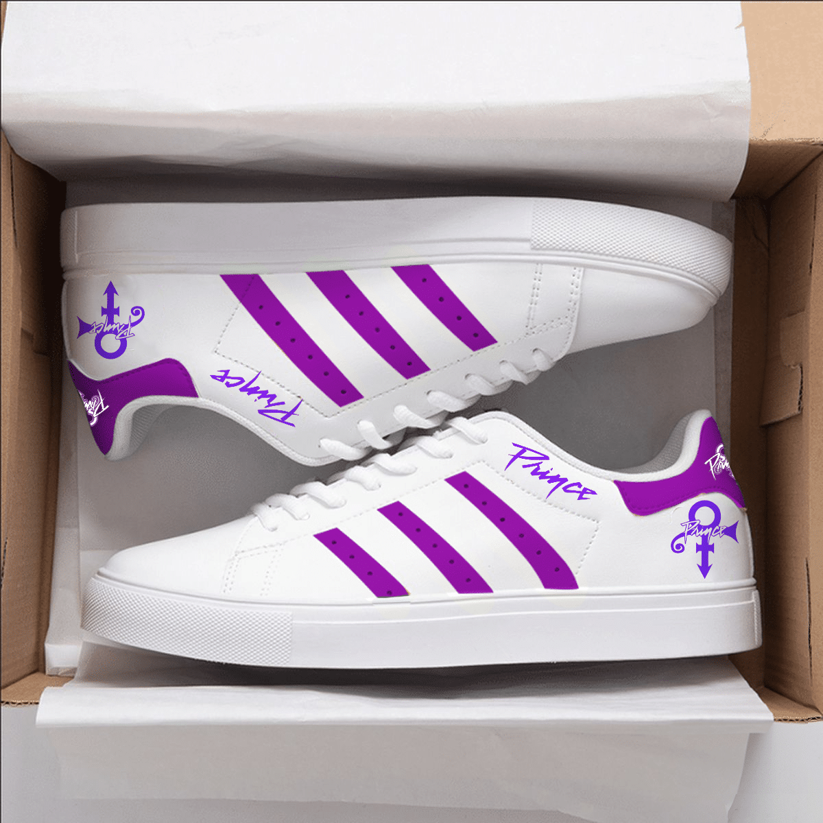 Prince Purple Stan Smith Shoes 1 Prince Purple Stan Smith Shoes