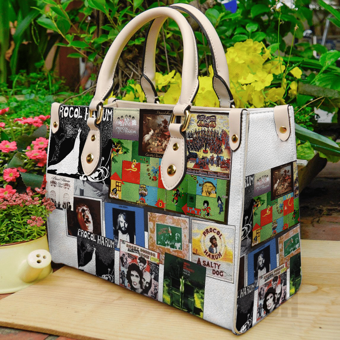Procol Harum Leather Handbag 1 Procol Harum Leather Handbag