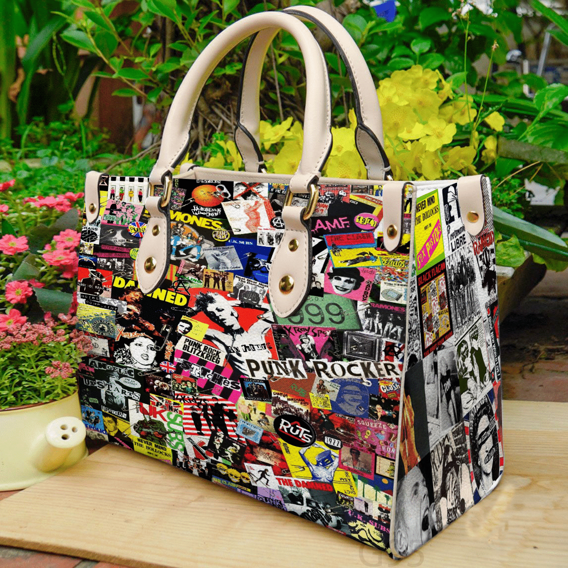 Punk Rock Leather Handbag 1 Punk Rock Leather Handbag