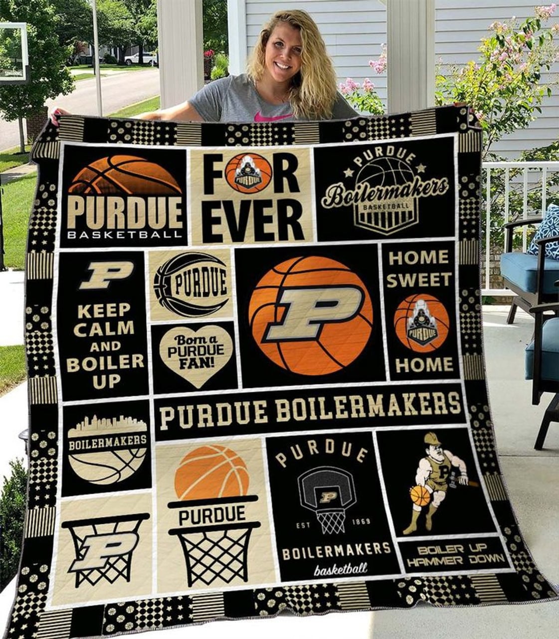 Purdue Boilermakers 2 Blanket 1 Purdue Boilermakers 2 Blanket