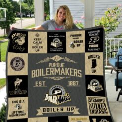 Purdue Boilermakers 3 Blanket