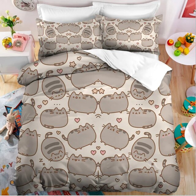 Pusheen Bedding Set Best 1 Pusheen Bedding Set Best