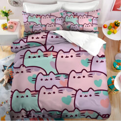 Pusheen Bedding Set Love