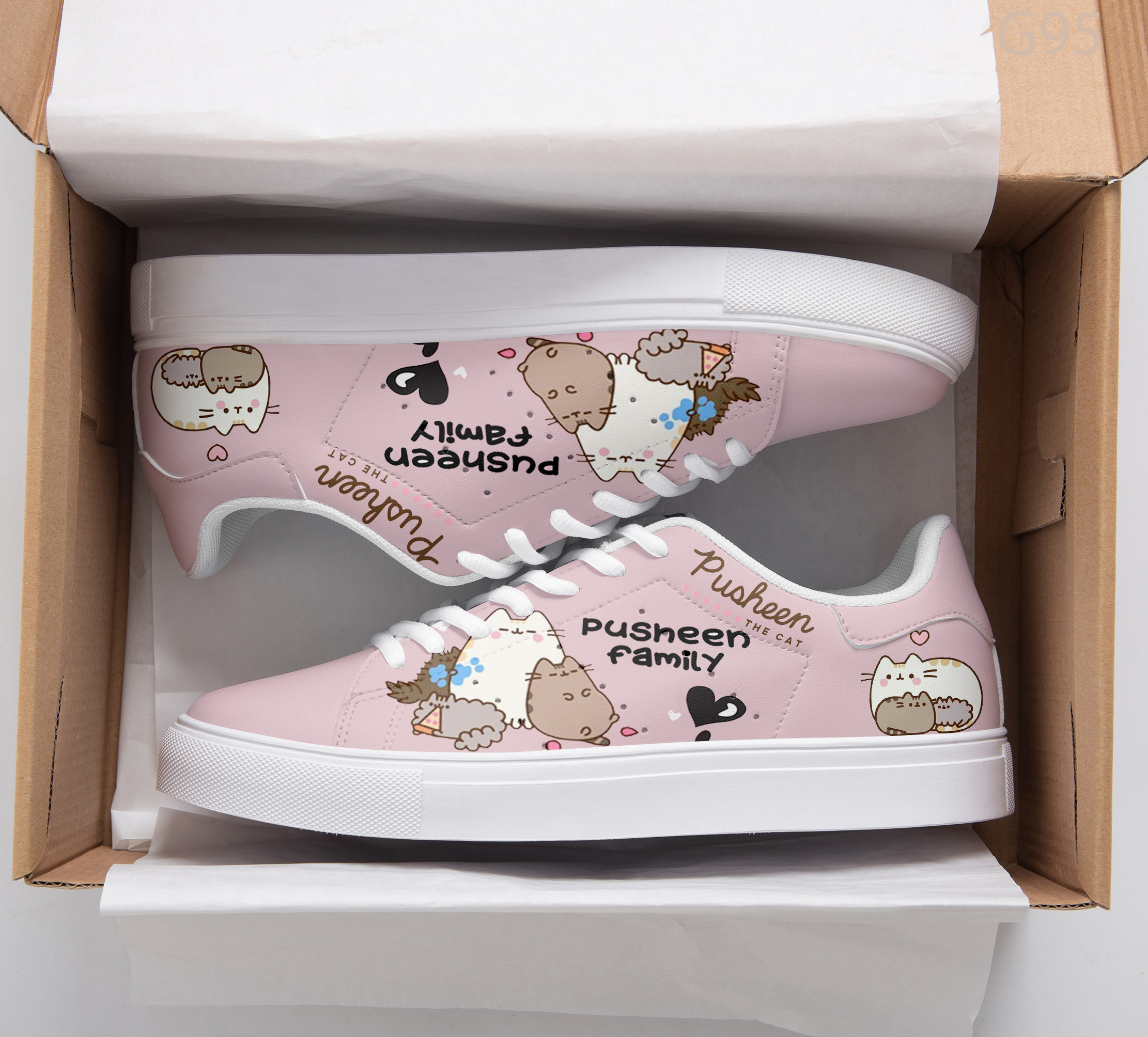 Pusheen Funny Stan Smith Shoes 1 Pusheen Funny Stan Smith Shoes