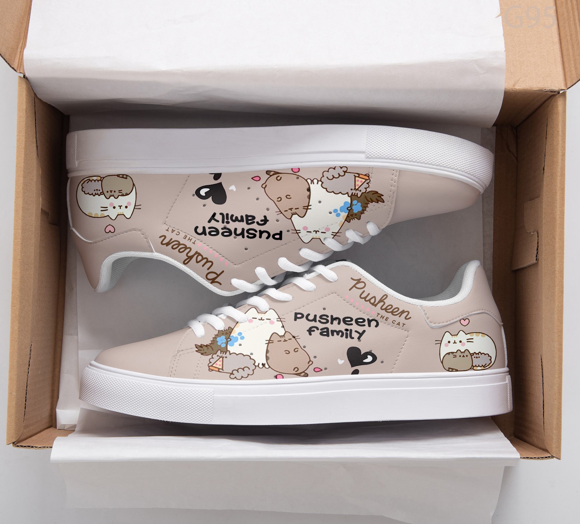 Pusheen Stan Smith Shoes 1 Pusheen Stan Smith Shoes