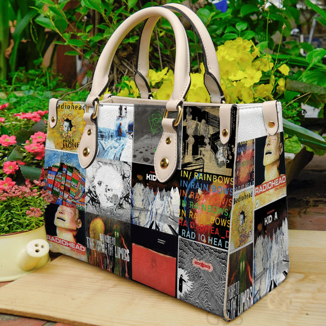 Radiohead Leather Handbag 1 Radiohead Leather Handbag