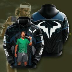 Rafael Nadal Hoodie Zip Hoodie 3D