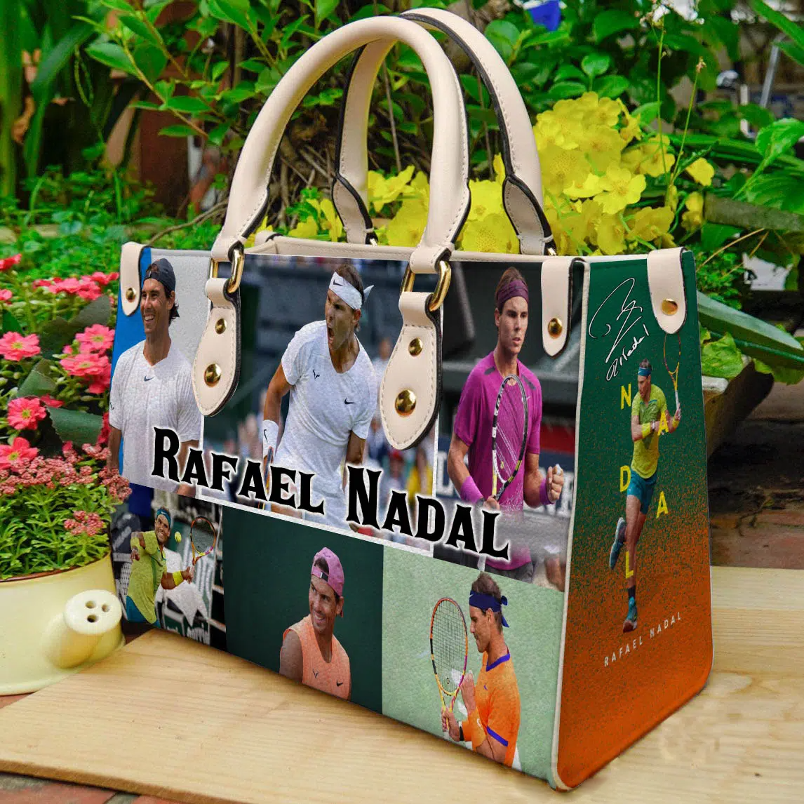 Rafael Nadal Leather Handbag 1 Rafael Nadal Leather Handbag
