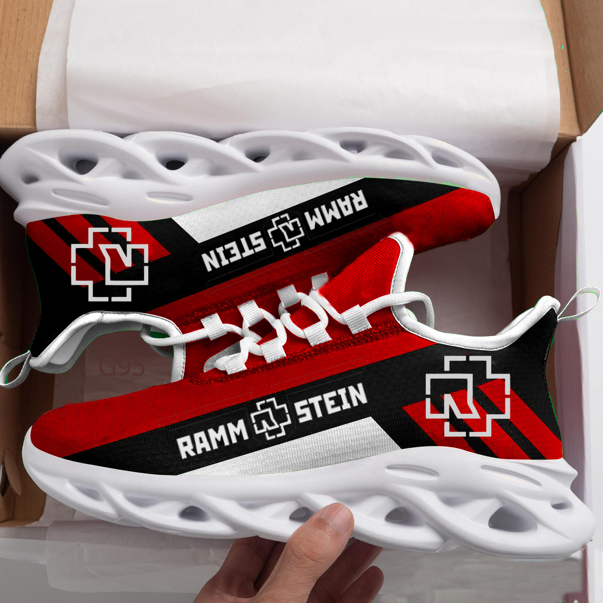 Rammstein Love Red Max Soul Shoes 1 Rammstein Love Red Max Soul Shoes
