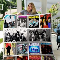 Ramones Band Blanket