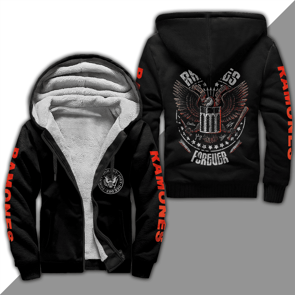 Ramones Fleece Jacket 1 1 Ramones Fleece Jacket 1