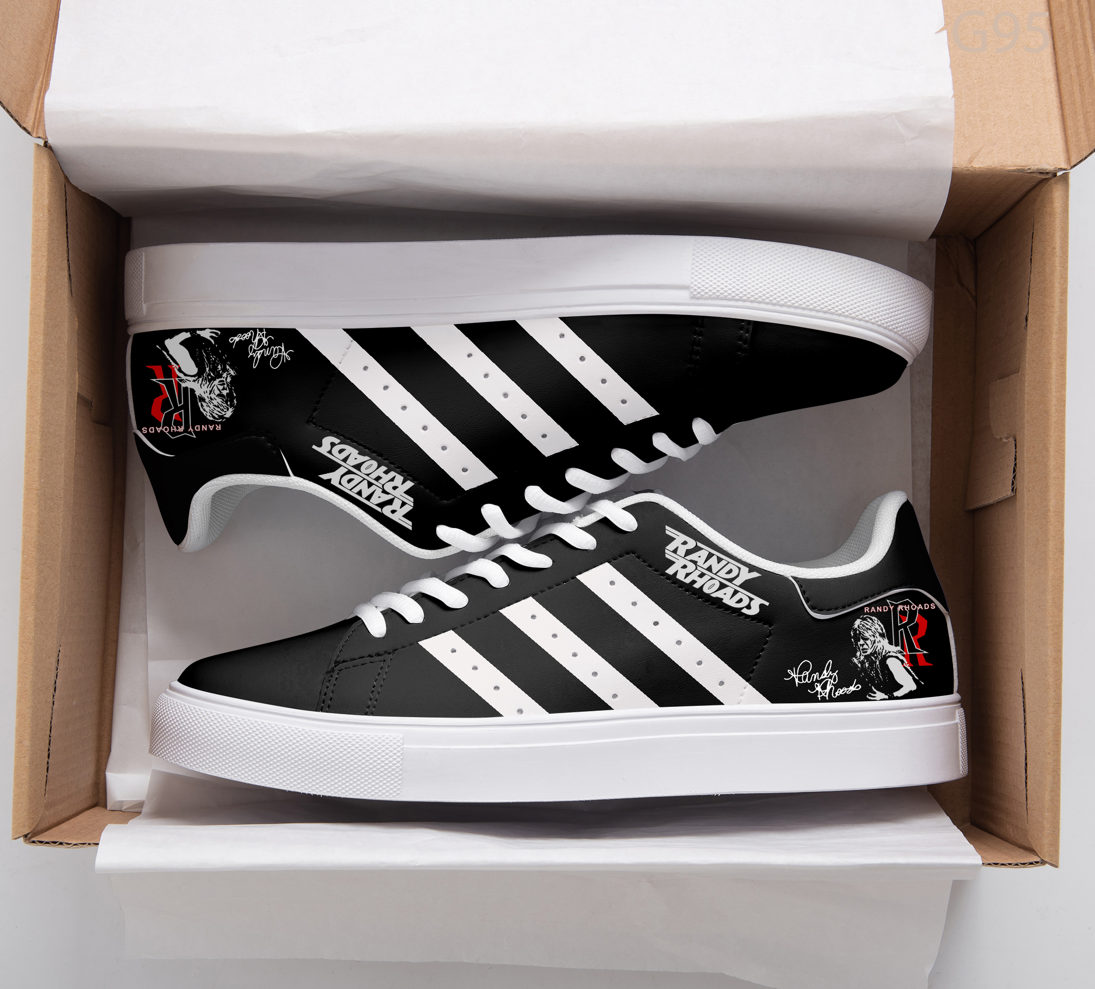 Randy Rhoads A1 Stan Smith Shoes 1 Randy Rhoads A1 Stan Smith Shoes