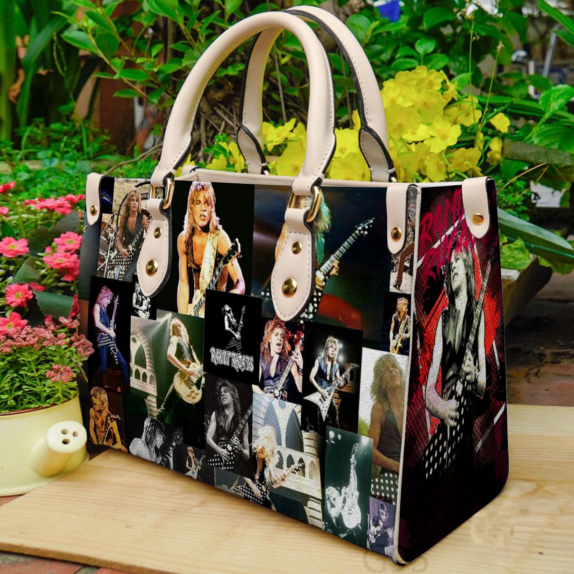 Randy Rhoads Leather Handbag 1 Randy Rhoads Leather Handbag