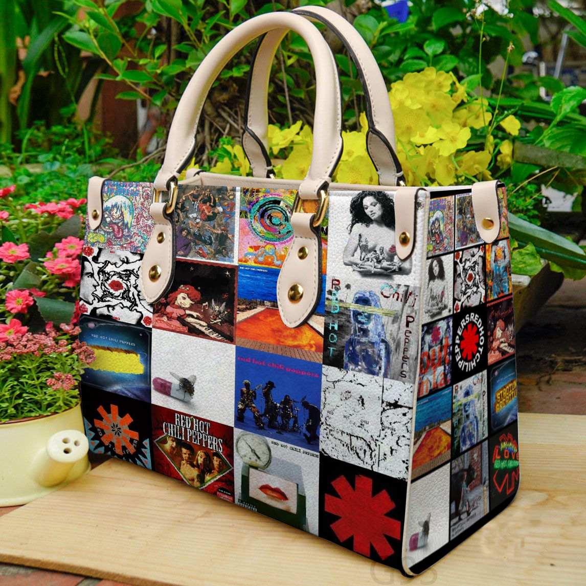 Red Hot Chili Peppers 1 Leather Handbag 1 Red Hot Chili Peppers 1 Leather Handbag