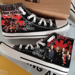 Red Hot Chili Peppers High Top Shoes